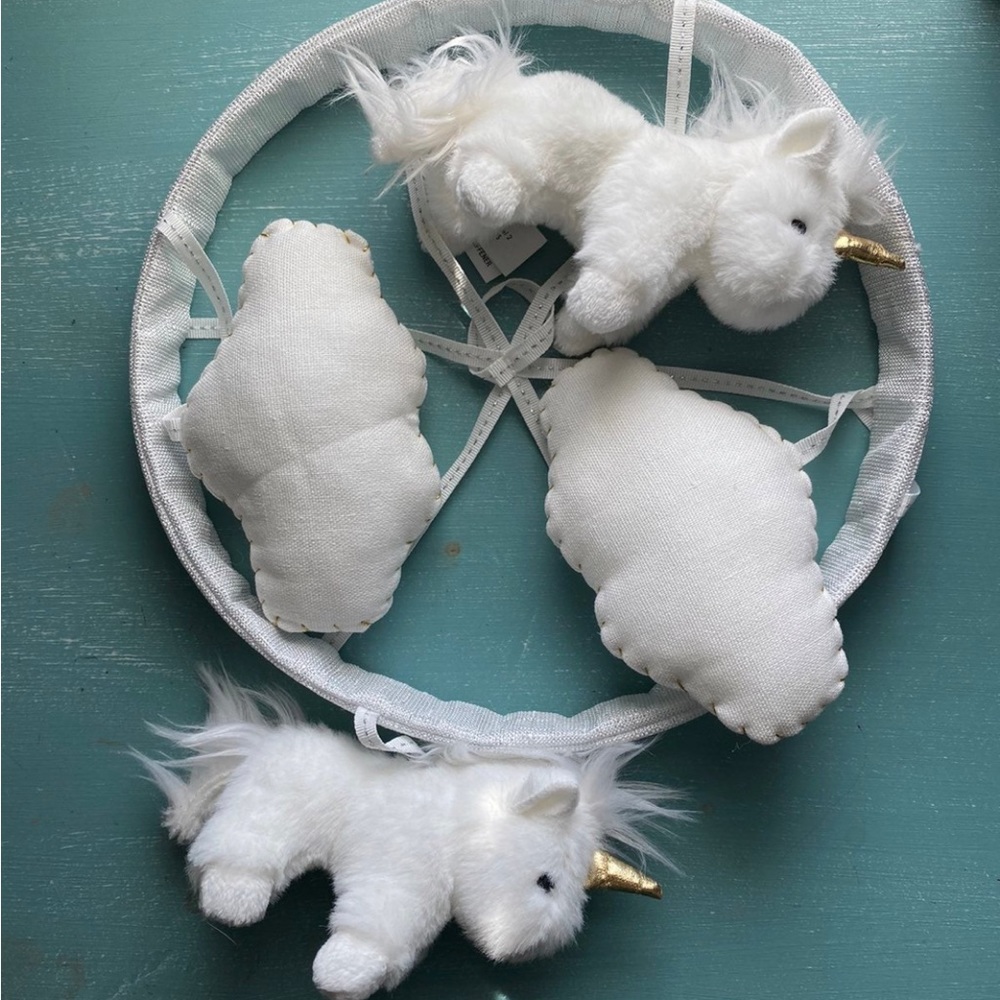 Pottery barn kids unicorn mobile